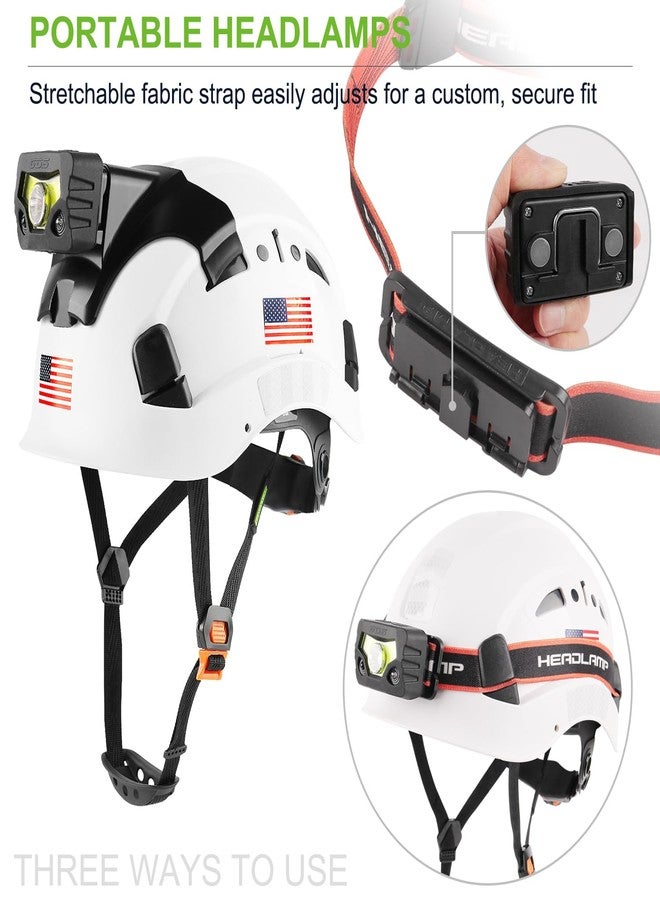 GREEN DEVIL Rechargeable Headlamp Light Replacement Accessory Safety Helmet Hard Hats - Image 2