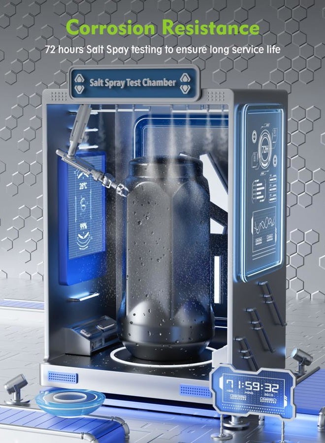 AUTOPTIM 1/2-20 Lug Nuts - Replacement for Ford Explorer Jeep Grand Cherokee Wrangler Liberty Commander Lincoln MKX and More Black 20PCS Aftermarket Wheel One Piece Closed End Long Nut - Image 3