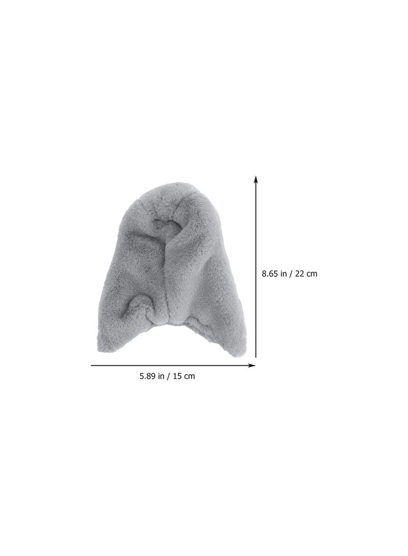 GGOOT 2pcs Parrot Cage Snuggle Hut Cozy Corner Fleece Bird Blanket Pet Bird Hut Nest Hanging Cage Warm Nest ( Grey ), 22X15X2CM(HR04I11RA37U84) - Image 5