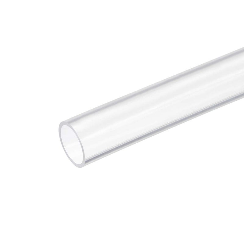 uxcell uxcell Silicone Tubing 9/32"(7mm) ID x 3/8"(9mm) OD 3.3ft(1m) Silicone Rubber Tube Air Hose Pipe for Pump Transfer Clear  - Image 1