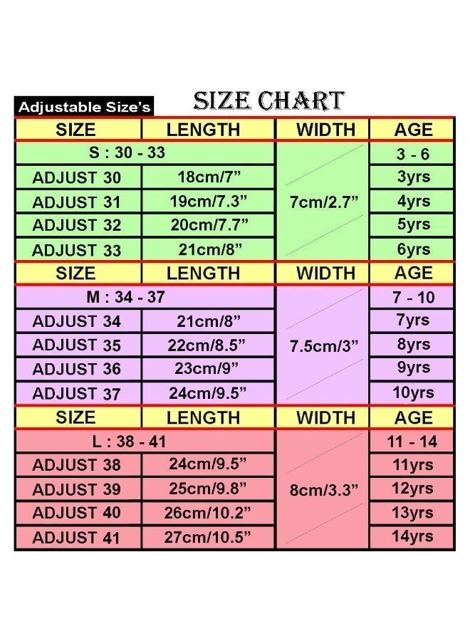 OVERS Inline and Roller Skates Shoes with All Wheels LED Lights Complete Set include Helmet and Protection - Image 4