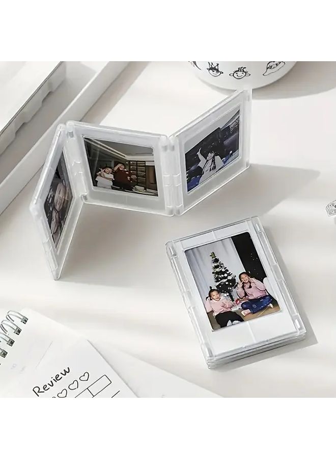 2pcs 3 Inch Magnetic Photo Frames for Polaroid Instax Film Home Office Decor - Image 4