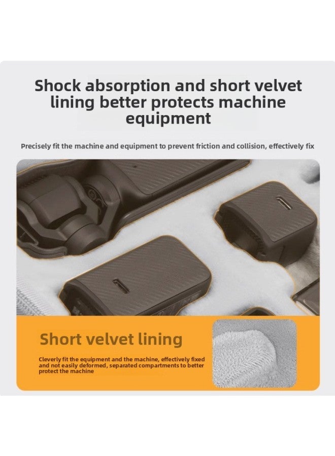 For DJI Dajiang Pocket3 All-round Suit Portable Storage Bag Ling Eyes Osmo Pocket3 Storage Bag-Size:26*18.5*7.5CM - Image 4