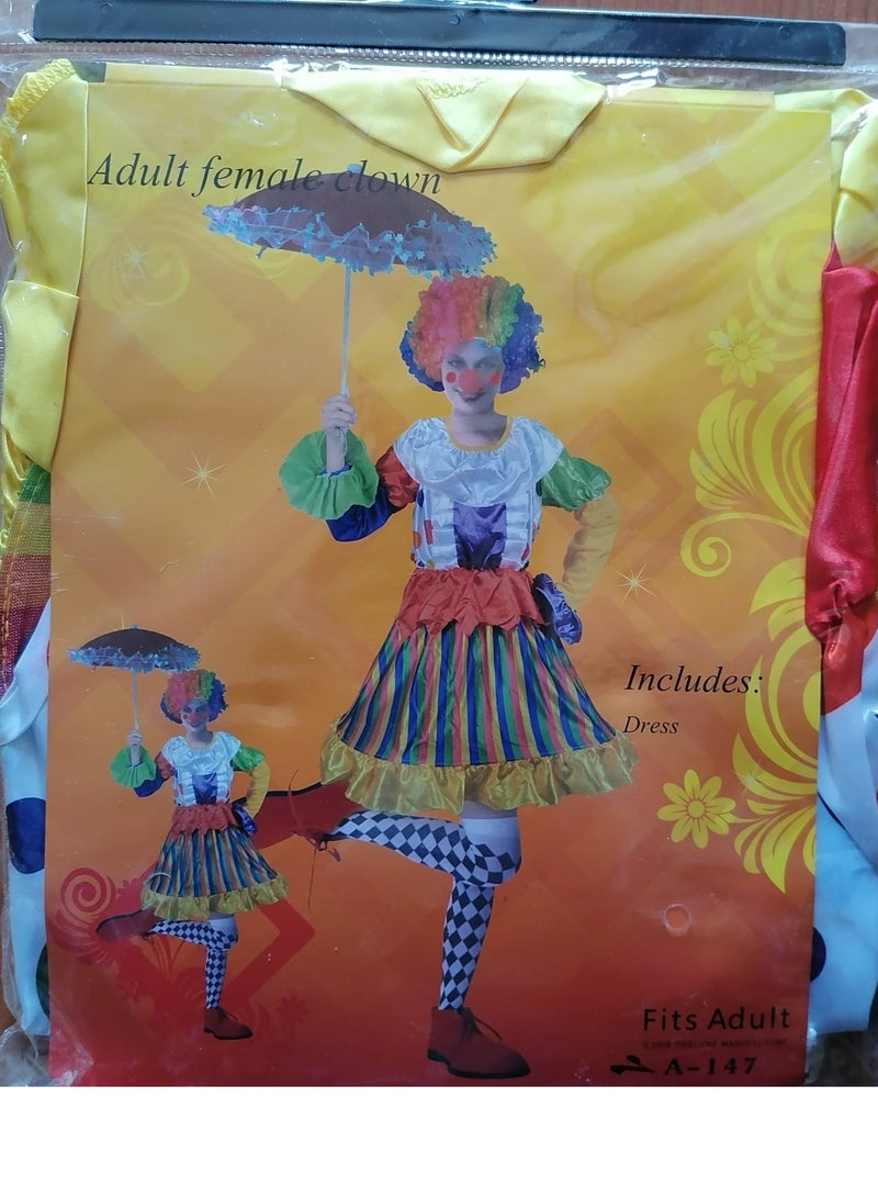 Clown costume for celebrations