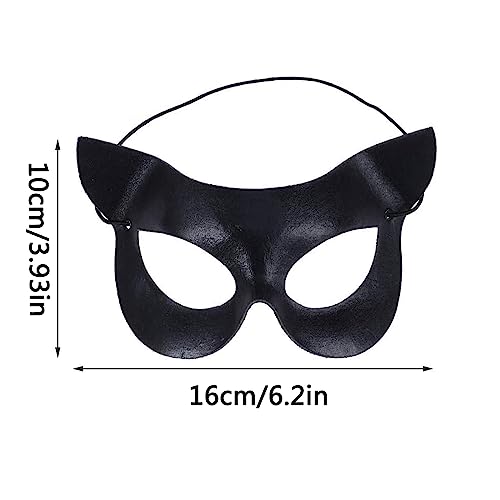 BinaryABC Halloween Costumes Mask,Halloween Masquerade Mask,Cat Eye Half Mask - Image 3