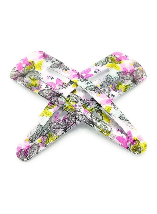 HP HIGH PROFILE Tic Tac Hair Clips Made As Korea Korean And Hair Accessories For Women And Girls (Printed Tic Tac) - Image 3