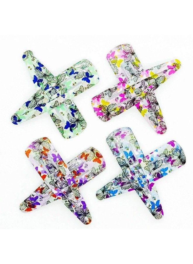 HP HIGH PROFILE Tic Tac Hair Clips Made As Korea Korean And Hair Accessories For Women And Girls (Printed Tic Tac) - Image 2