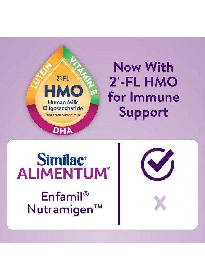 سيميلاك تركيبة سيميلاك أليمنتم مع 2'-FL HMO المضادة للحساسية للرضع، لحساسية الطعام والمغص،* مناسبة لحساسية اللاكتوز، مسحوق تركيبة للأطفال، علبة 19.8 أونصة - Image 5