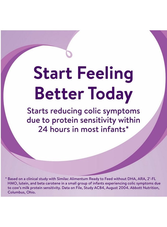 سيميلاك تركيبة سيميلاك أليمنتم مع 2'-FL HMO المضادة للحساسية للرضع، لحساسية الطعام والمغص،* مناسبة لحساسية اللاكتوز، مسحوق تركيبة للأطفال، علبة 19.8 أونصة - Image 2