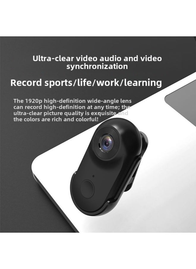 Generic Hd Camera Wifi Sports Camera Motorcycle Driving Recorder Vlog Outdoor Photo Thumb Camera-Body Color:Glossy White-64GB Memory Card  - Image 3