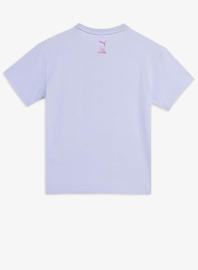 بوما تيشيرت جرافيك مريح للأطفال هالو كيتي والأصدقاء - Image 2