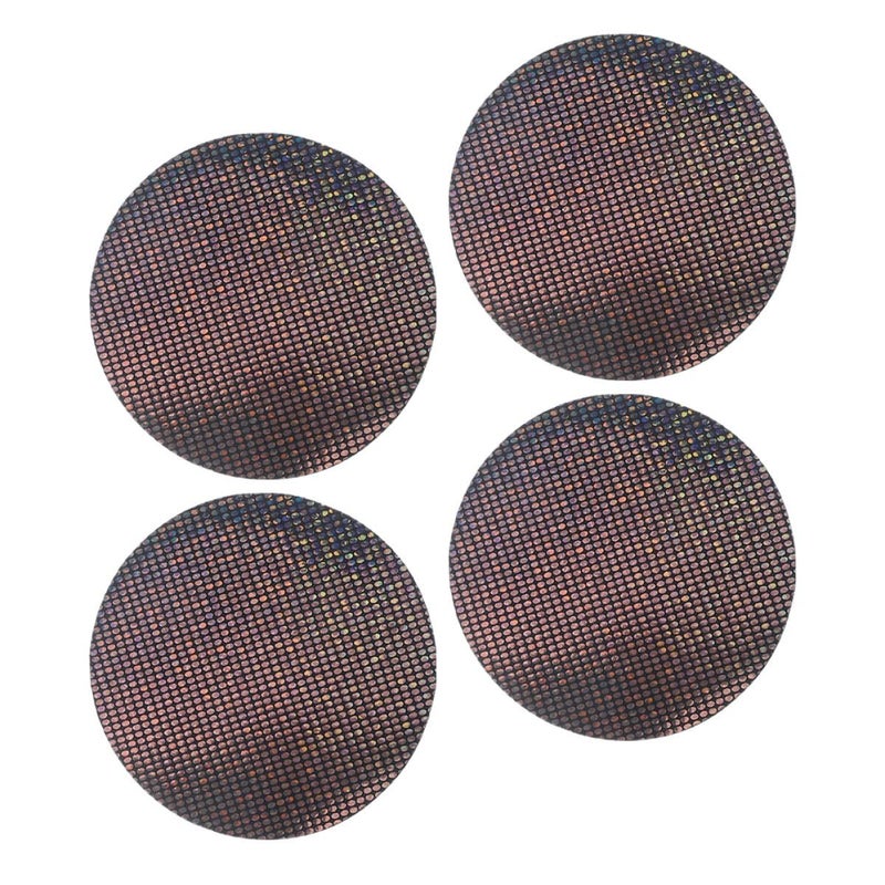 Non Slip Round Cup Coasters 4 Piece Set For Vehicle Dashboard Interior - Image 2
