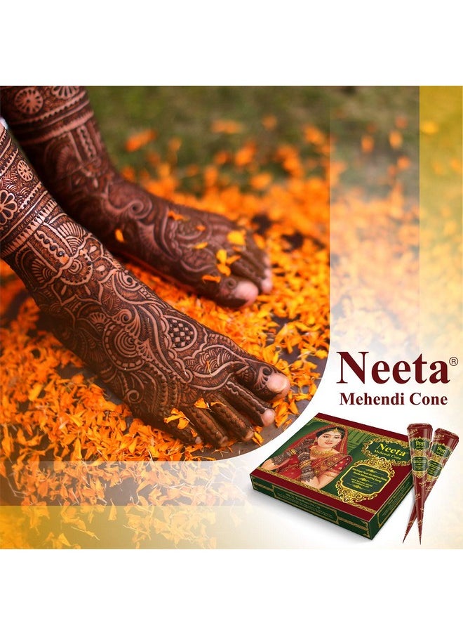 Neeta - Mehandi Cone 12 Piece Mehendi Cone For Hand Designing - Image 1
