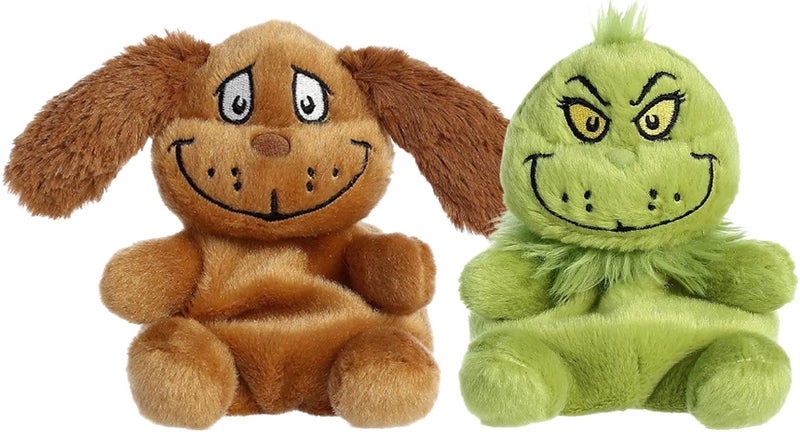 Aurora Dr. Seuss Grinch & Max 5 Inch Palm Pals Bundle - Image 1