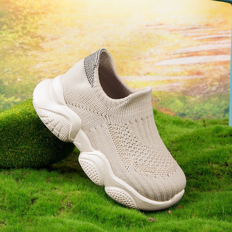 Toddler Indoor Shoes Children'S Socks Shoes Cold Sticky Xi Yin Knitted Shoes Slip-On Sneaker - Image 3