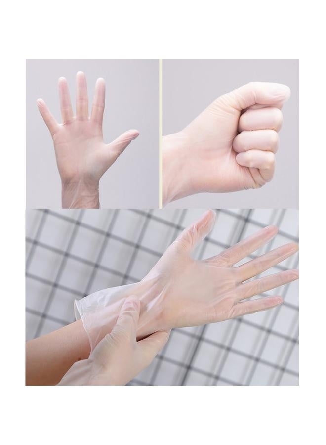 NIBEMINENT 50pcs Disposable Tattoo Latex Gloves Practical Eyebrow Lip Tattoo Hand Protect Gloves  - Image 4
