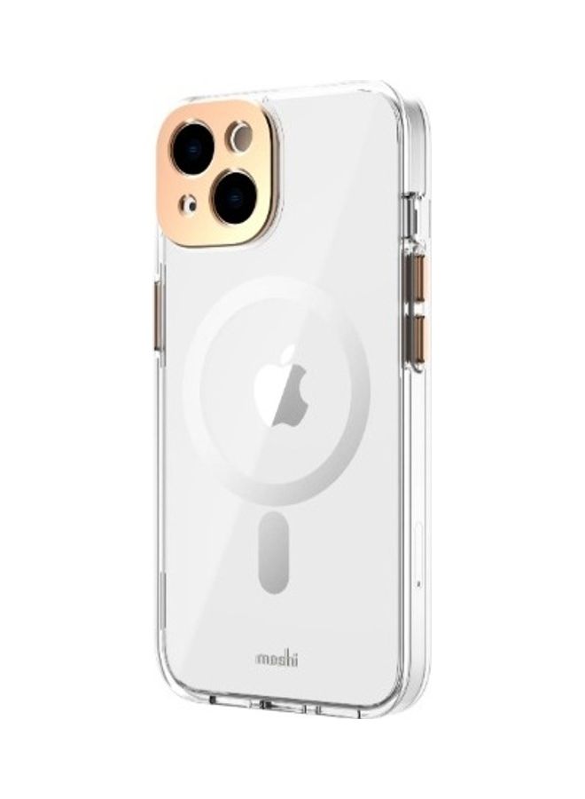 Moshi iGLAZE Apple iPhone 14 6.1" Case with MagSafe & Cam Cover - Sunset Gold - Image 2