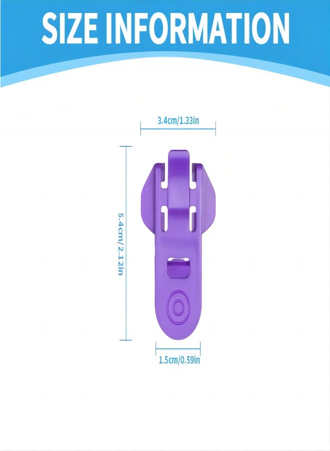 TCJ 6Pcs Easy Can Opener, Beverage Can Lid Protector, Sparkling beverage Can Lid , Manual Easy Can Opener，Preventing air leakage Dustproof Dust prevention Easy to open a can Party Picnic - Image 5