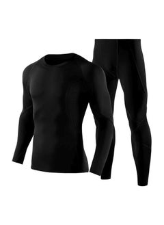 Y&D Long Sleeves Compression T-Shirt And Pants Set XL  - Image 1