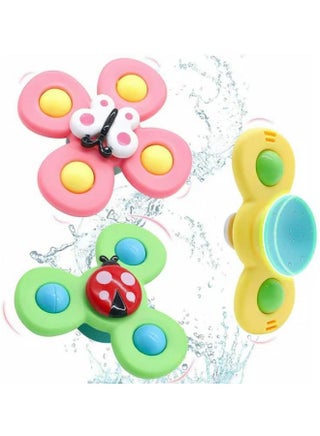 Sky Tech® Baby Bath Spinner Toys for Kids - 3 PCS Insect Suction Cup Bath Toy for Baby Boys Girls, Waterproof Spinning Top Rotating Learning Toy Sticks to Smooth Surface Return Gift for Kids - pzsku/ZD18A5E4B5435419E77BFZ/45/_/1736426798/d9afebf9-dedd-4ea2-aaab-1248d3d5f023