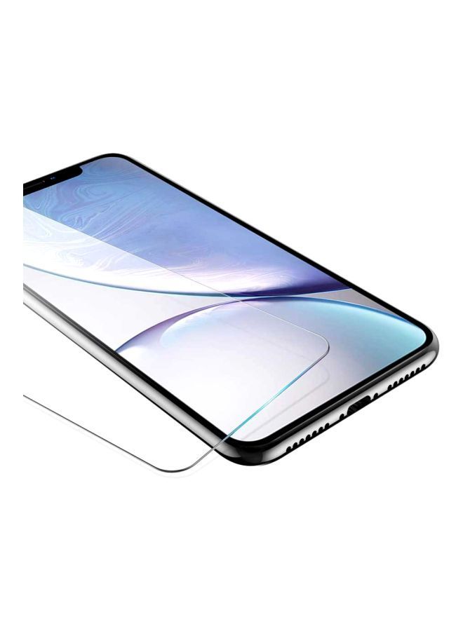 NIBEMINENT 2-Piece Tempered Glass Screen Protector For Apple iPhone XR Clear - Image 5