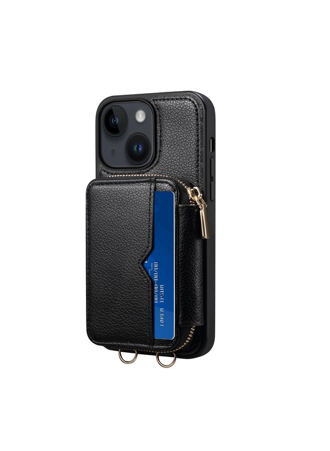 اس-توب جراب لهاتف iPhone 14 Plus مزود بسحاب وفتحة للبطاقة - Image 1