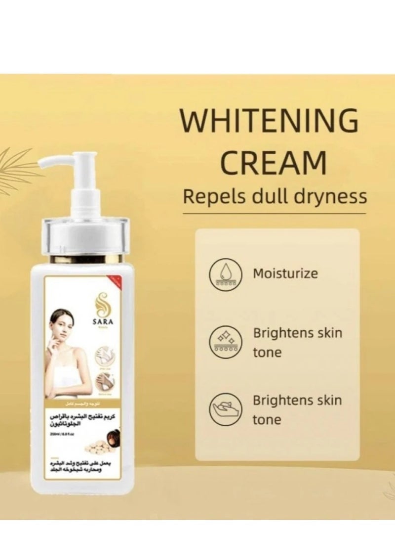 SARA Double Body Lightening Cream 200 ml - Image 2