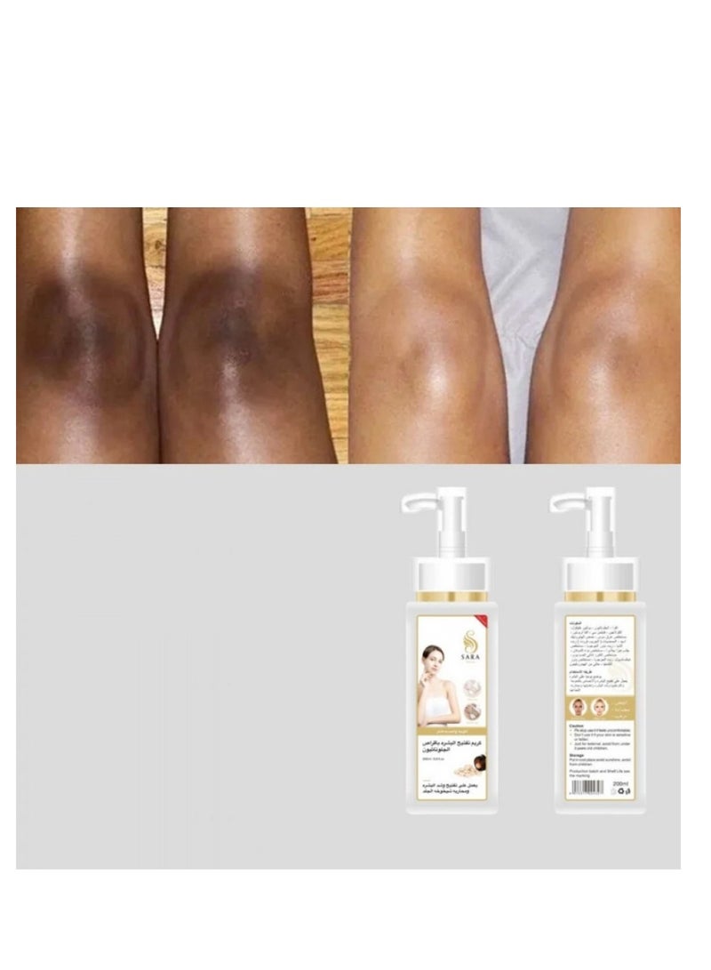 SARA Double Body Lightening Cream 200 ml - Image 3