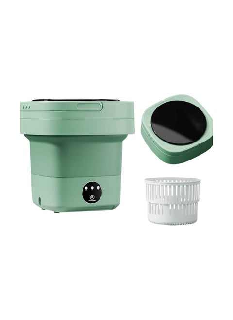Portable Foldable Washing Machine 8L Green