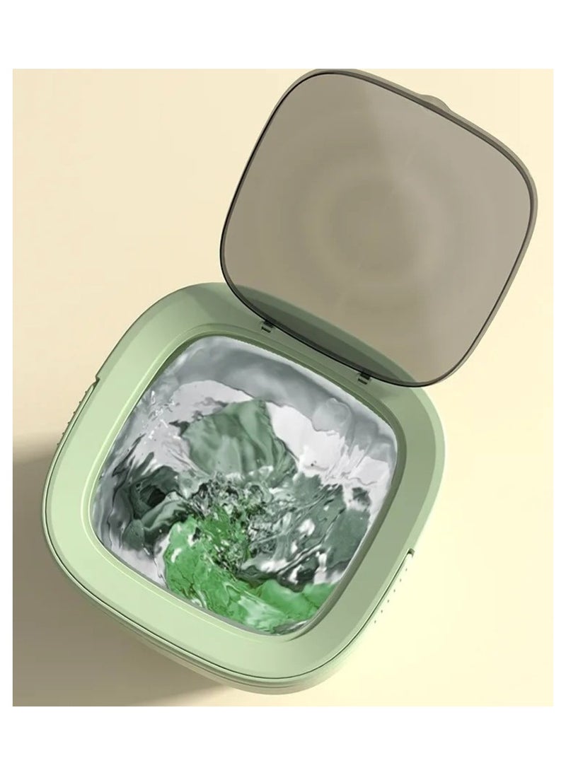 Portable Foldable Washing Machine 8L Green