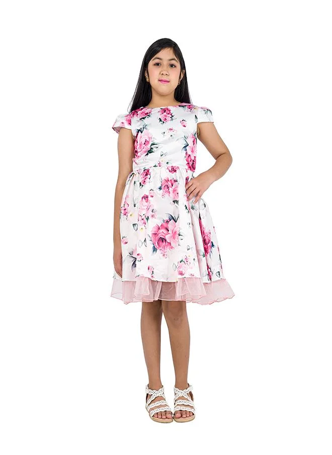 babyqlo Blooming Elegance Gown for Girls