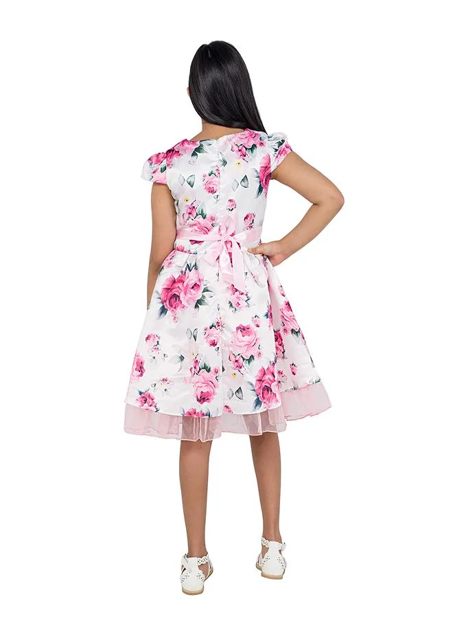 babyqlo Blooming Elegance Gown for Girls