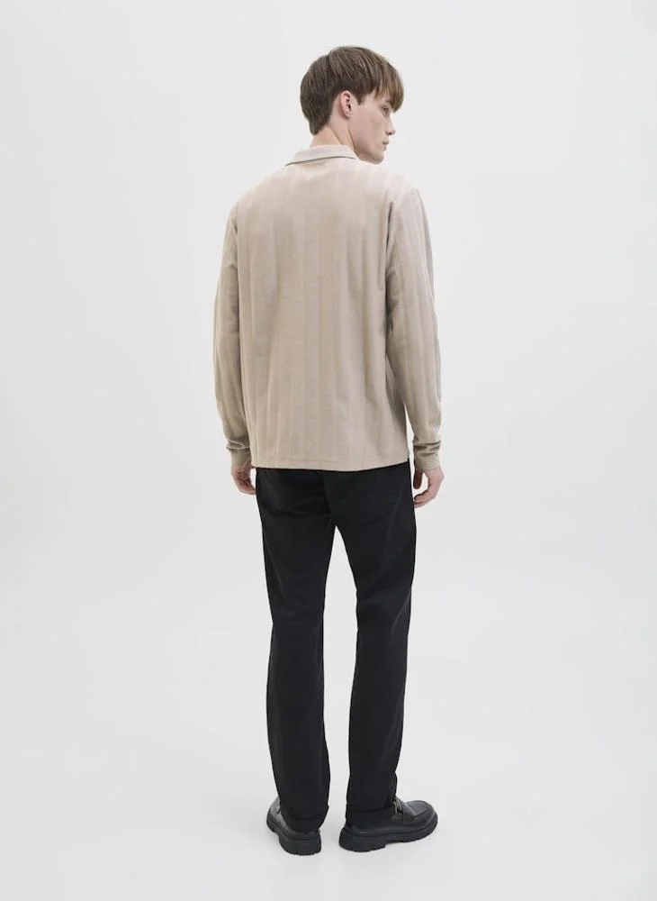 JJ Rebel Stripe Regular Fit Polo