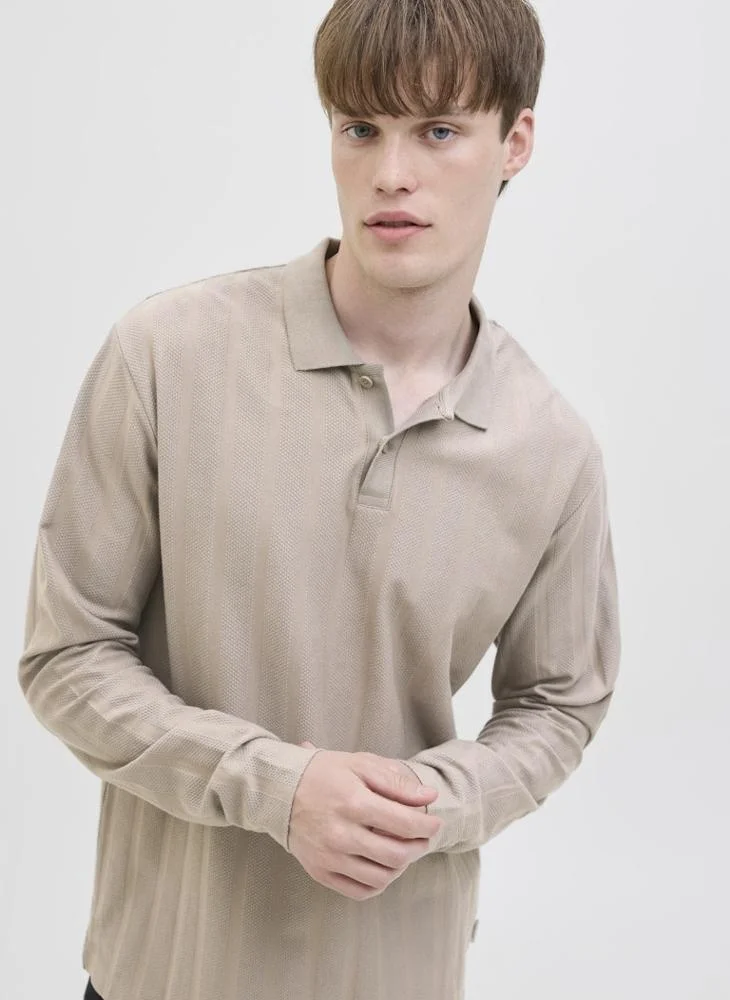 JJ Rebel  Stripe Regular Fit Polo for Men | Best Price UAE