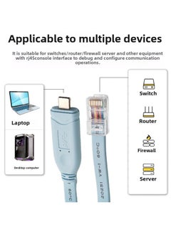 Generic FTDI Chip Type C Console Configuration Line Type C To RJ45 Serial Router Debugging Line-Color:FTDI-Length:1.8m  - Image 3