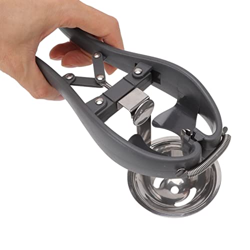 Ashata Egg Cracker, Stainless Steel Egg Separator, Professional Handheld Automatic Quick Egg Opener Egg Separator for Kitchen Tools - Image 5