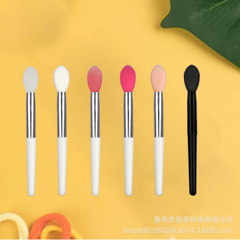 Silicone Lip Brush Lipstick Makeup Brush Lipstick Eye Shadow Brush Concealer Universal Beauty Tools Lip Gloss Portable - Image 3