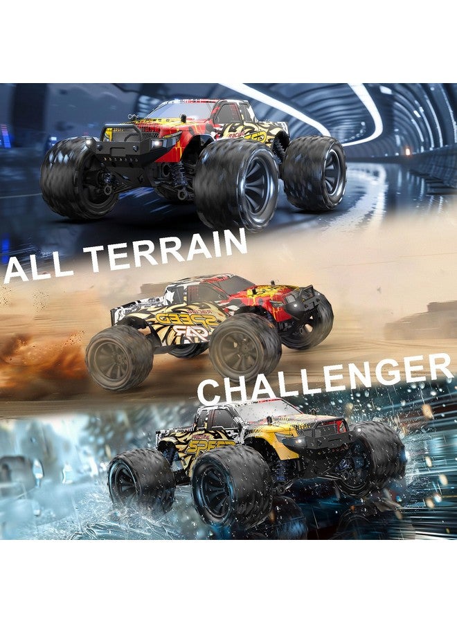 DEERC Rc Cars High Speed Remote Control Car For Adults Kids 30+Mph 1:16 Scales 4Wd Off Road Rc Monster Truck Fast 2.4Ghz All Terrains Toy Trucks Gifts For Boys 2 Batteries For 40Min Play - Image 4