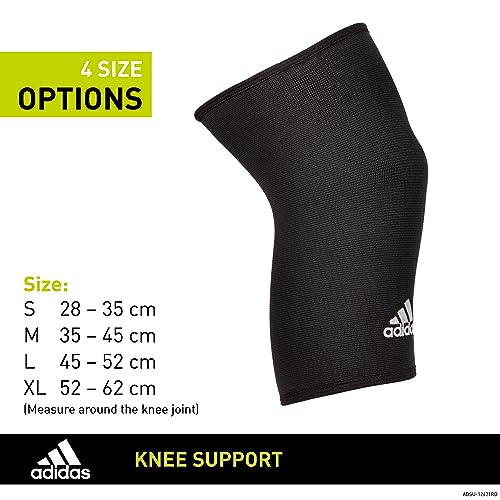 adidas Knee Support Sleeve - Knee Sleeve for Support, Training, and Competitions - Ergonomic Design, Elastic Nylon Blend - Durable and Breathable - For all Fitness Levels - X-Large - Image 5