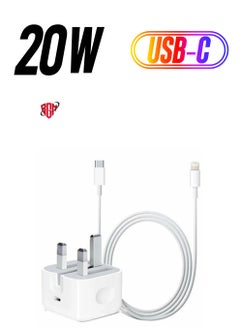 Compatible with Apple 20W Usb-C Power Adapter Iphone 13 SERIES - Ipad Pro White