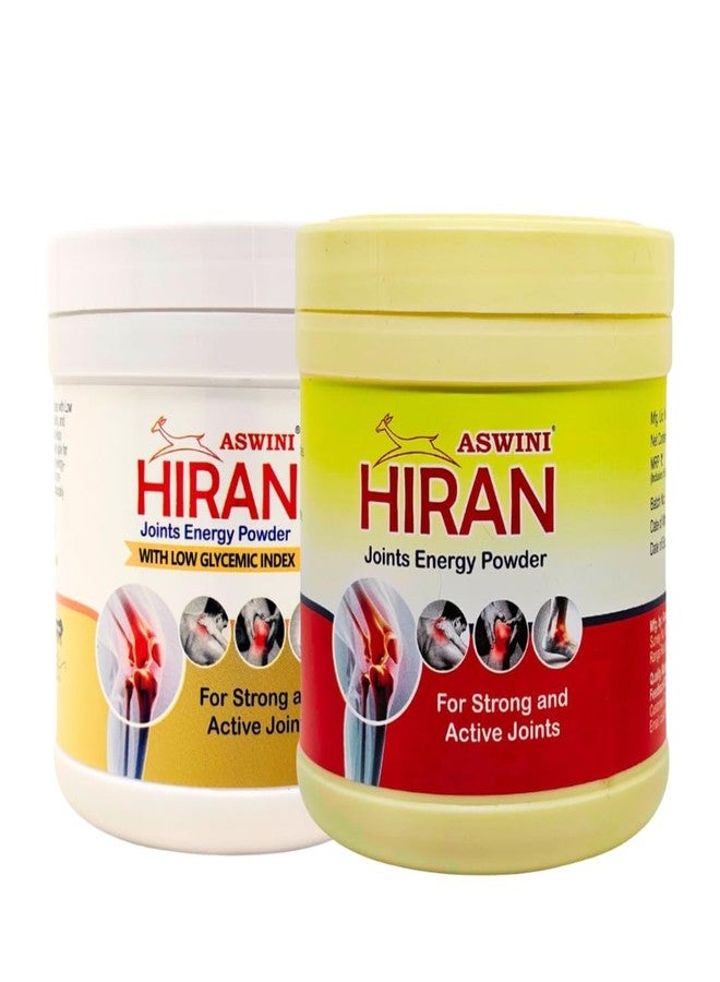 Aswini Hiran Joint Energy Powder Regular + Diabetic - Combo Pack 250g Each (2 Pieces, 500g Total)