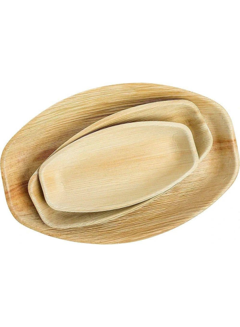 طقم اطباق الملامين الخشبي 4قطع - Image 2