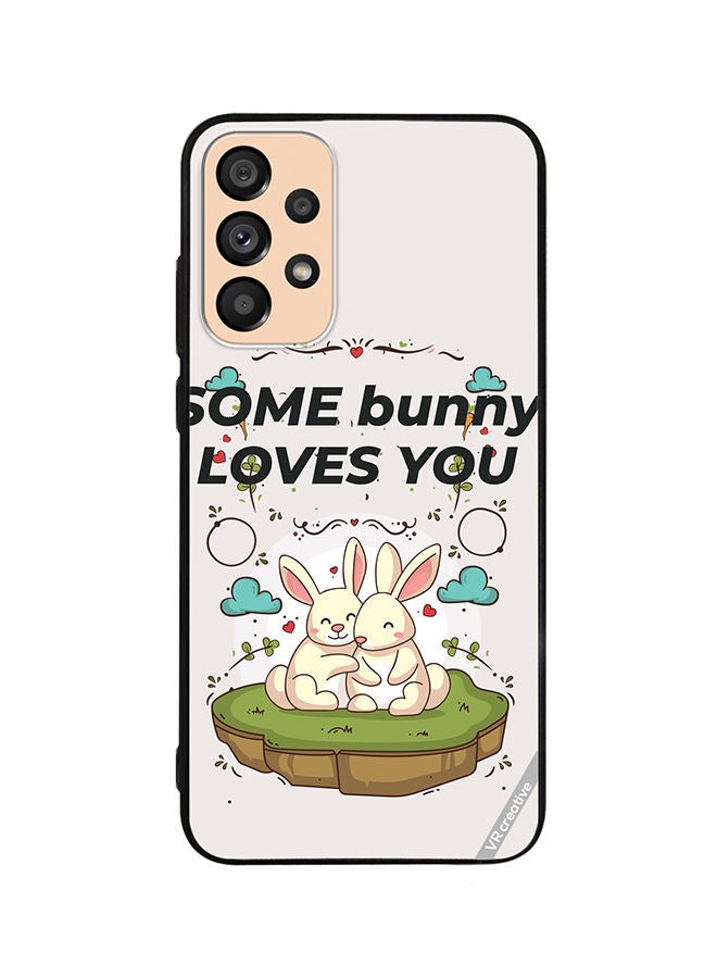 VR CREATIVE Protective Case Cover For Samsung Galaxy A23 Love Bunny Design Multicolour - Image 1
