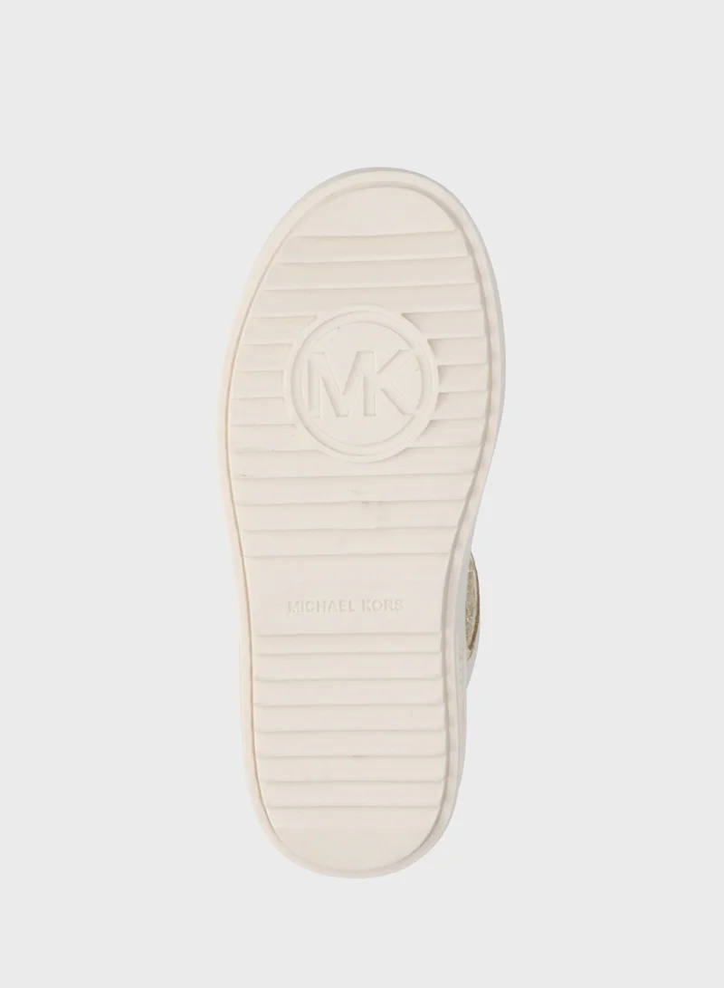 مايكل كورس Kids Emmet Rumi Low Top Sneakers