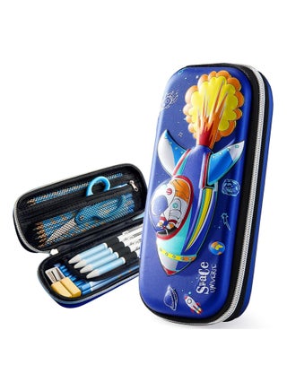 Large Capacity Zipper Pen Case, 3D EVA Cartoon Space Stationery Pen Case, Office College School Large Capacity Pen Case Organizer, Gift for Boys and Girls - pzsku/ZD18B604D393DD4F87C75Z/45/_/1724060393/db393e20-66f5-4150-b741-4332b4bc2600