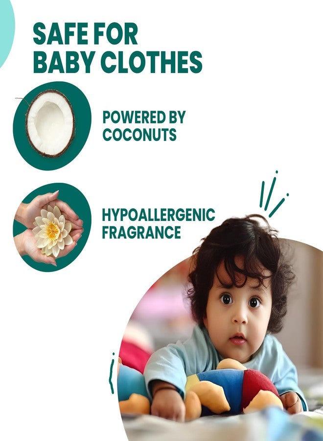 Happi Planet | Natural Laundry Liquid Detergent | 1000ml | Plant Based, Biodegradable, Non Toxic, Eco-Friendly, Organic, Herbal | Tough On Stains & Odour, Smells Awesome, Protects Colour, Baby Safe - Image 4
