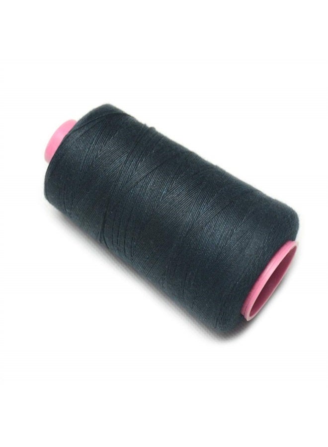Luwigs خيط نسج أسود 100% بوليستر لصنع شعر مستعار خياطة شعر ويفت إكستينشن 1 قطعة (1 قطعة، أسود) - Image 5