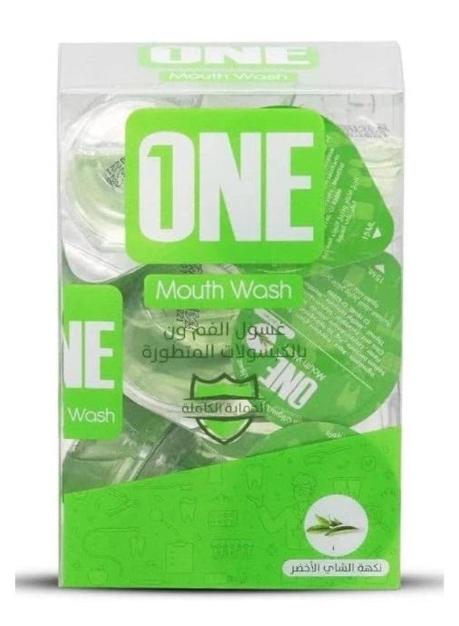 وان One Advanced Capsule Mouthwash with Green Tea