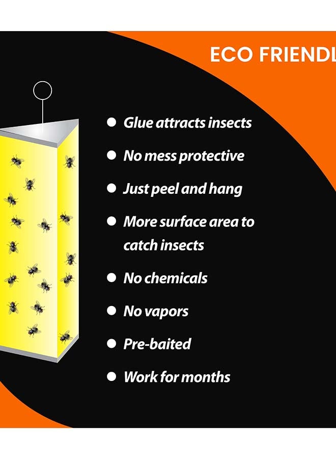 PODO FLY TRAP TRIANGULAR (2 قطعة) - حل فعال للتحكم في الذباب  - Image 4