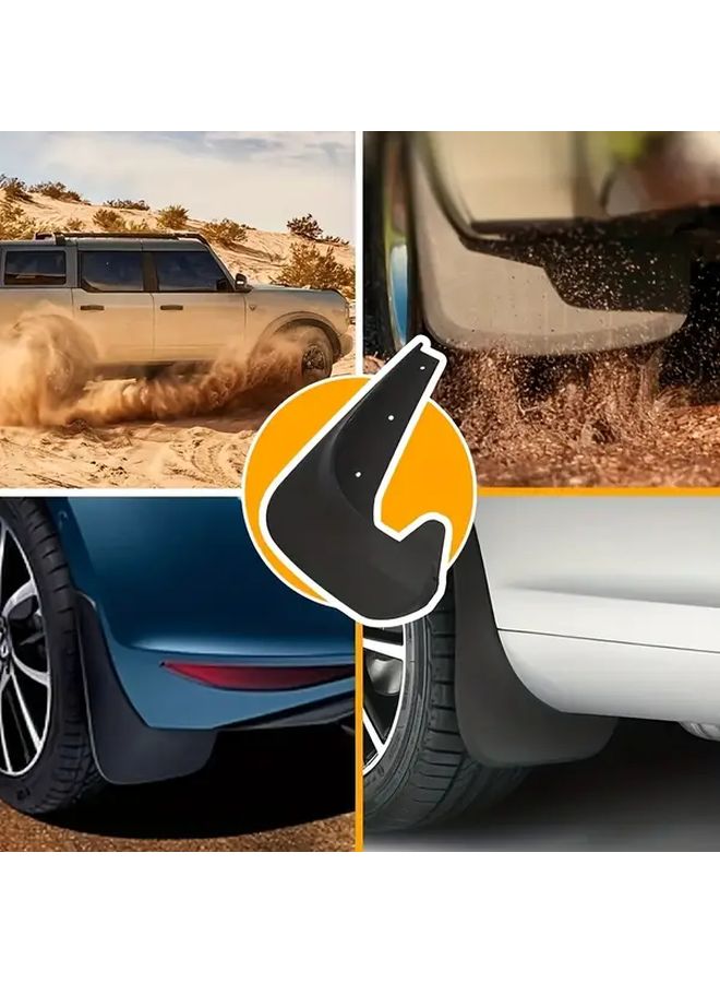 2025 UNI Z Car Mud Flaps Front Rear Splash Guards All Weather Waterproof Easy Install - Image 5